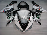 Kawasaki NINJA ZX6R 2005-2006 Injection ABS Fairing - Monster - Black White - MFS3811